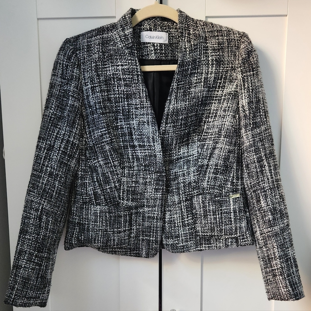Calvin Klein Women's Tweed Jacket